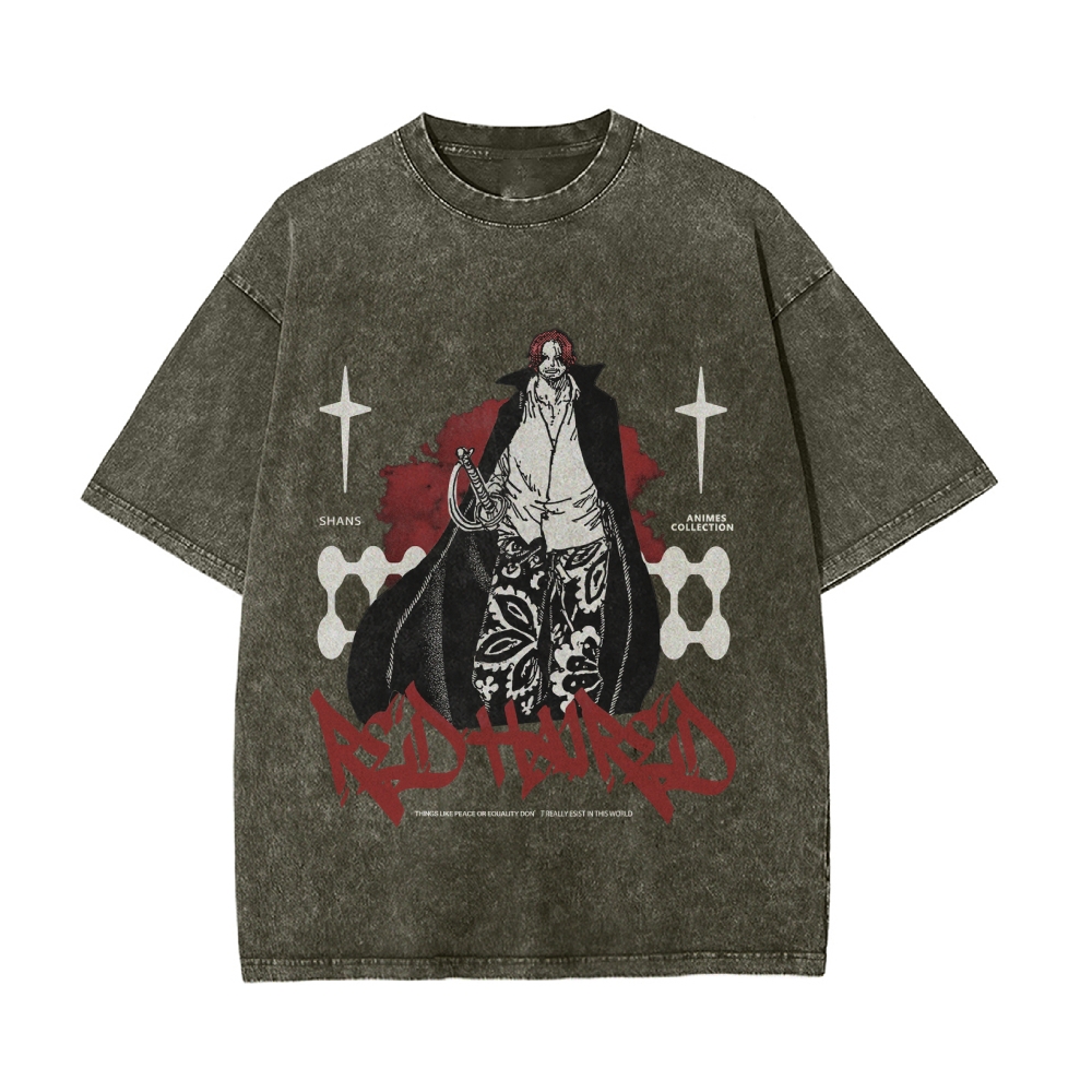 Shanks Vintage Oversized T-Shirt | One Piece-Teegamechanger