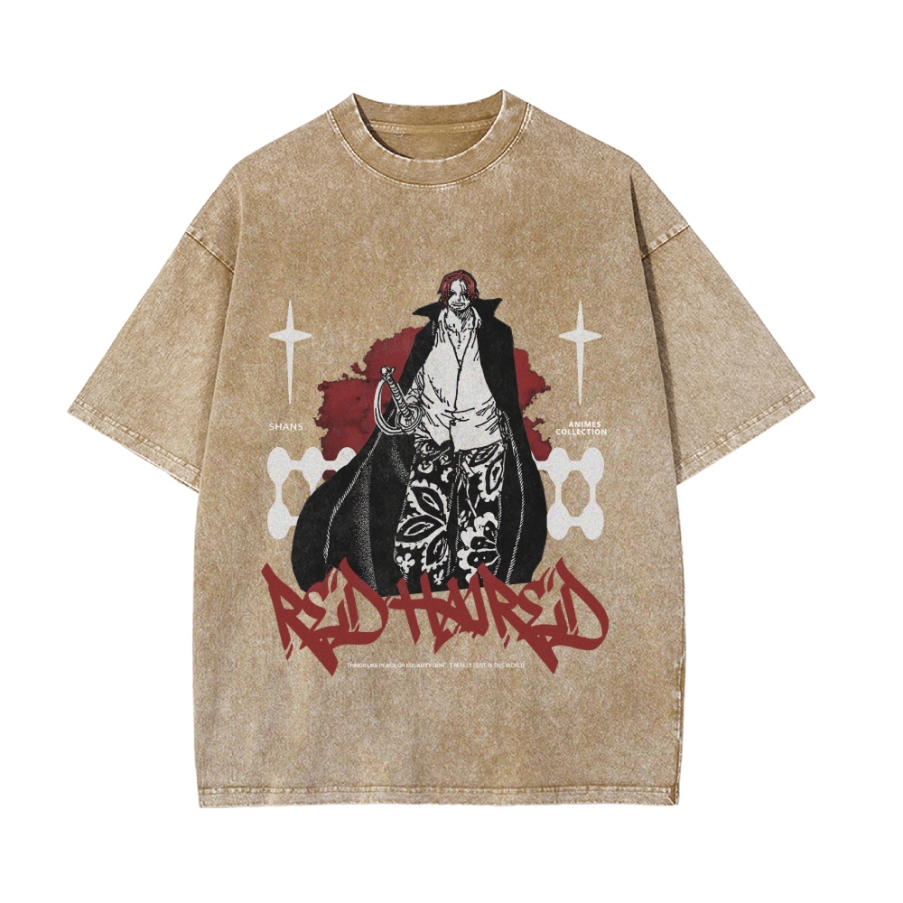 Shanks Vintage Oversized T-Shirt | One Piece-Teegamechanger