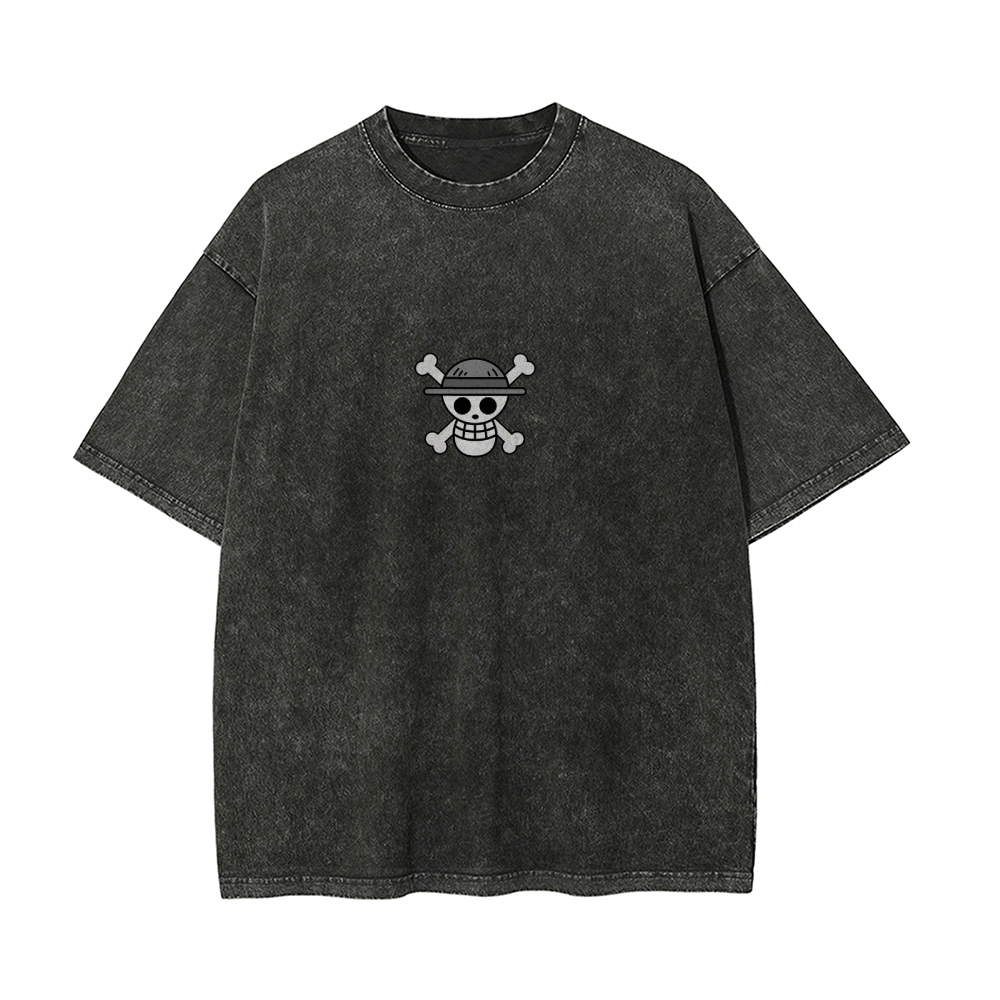 MONKEY D LUFFY Vintage Oversized T-Shirt | ONE PIECE-Teegamechanger