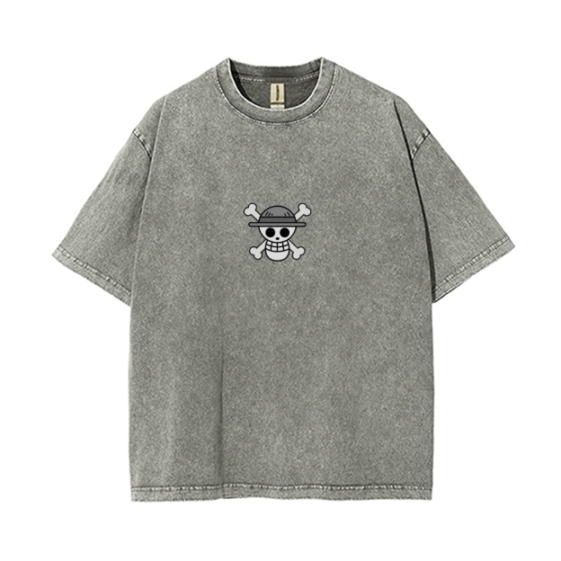 MONKEY D LUFFY Vintage Oversized T-Shirt | ONE PIECE-Teegamechanger