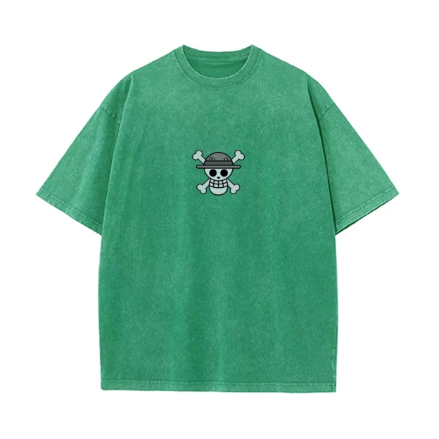 MONKEY D LUFFY Vintage Oversized T-Shirt | ONE PIECE-Teegamechanger