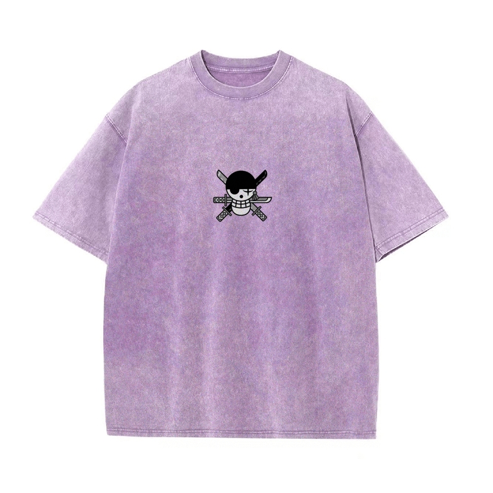 RORONOA ZORO Vintage Oversized T-Shirt | ONE PIECE-Teegamechanger