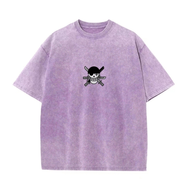 RORONOA ZORO Vintage Oversized T-Shirt | ONE PIECE-Teegamechanger