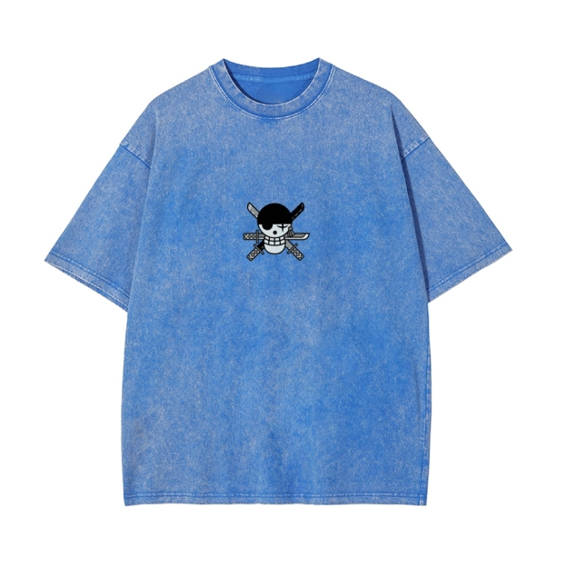 RORONOA ZORO Vintage Oversized T-Shirt | ONE PIECE-Teegamechanger