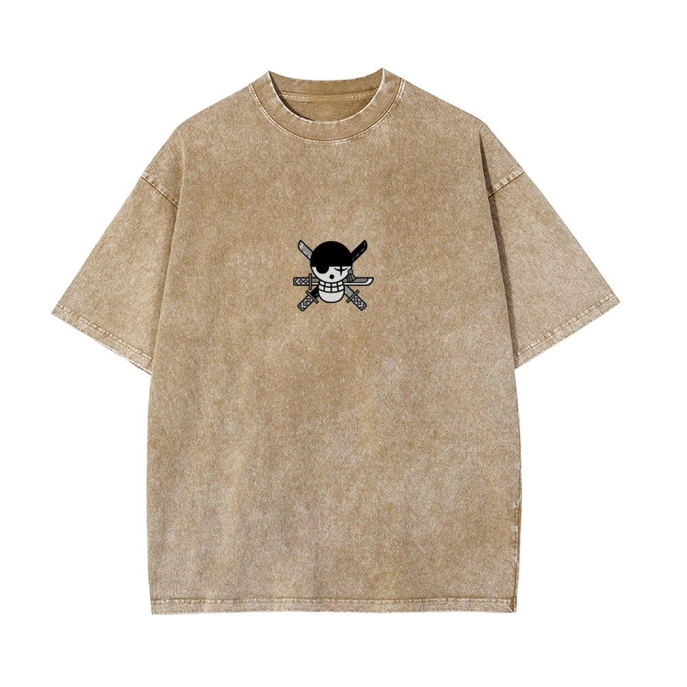 RORONOA ZORO Vintage Oversized T-Shirt | ONE PIECE-Teegamechanger