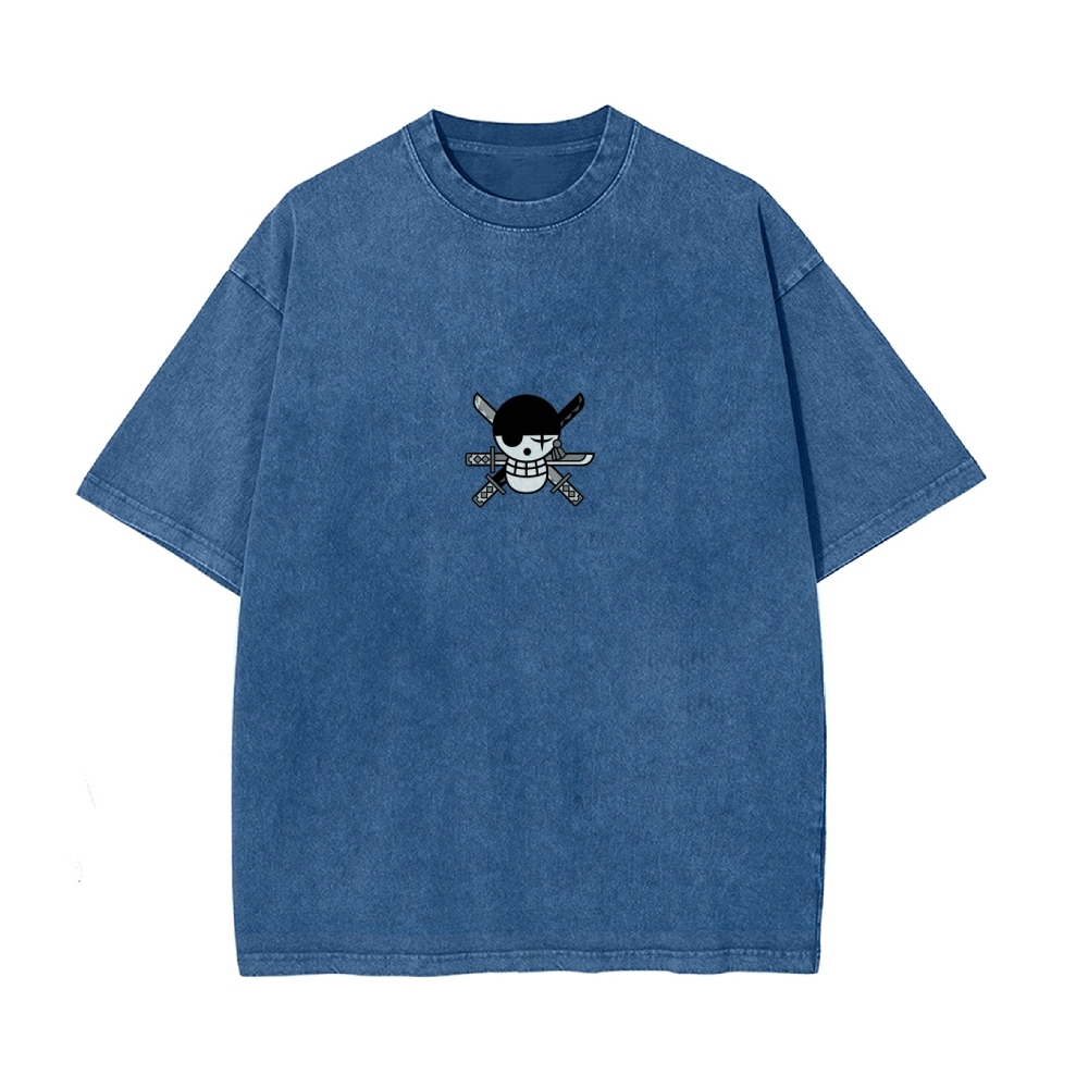 RORONOA ZORO Vintage Oversized T-Shirt | ONE PIECE-Teegamechanger