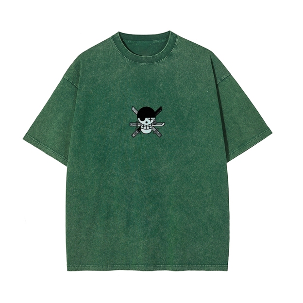 RORONOA ZORO Vintage Oversized T-Shirt | ONE PIECE-Teegamechanger