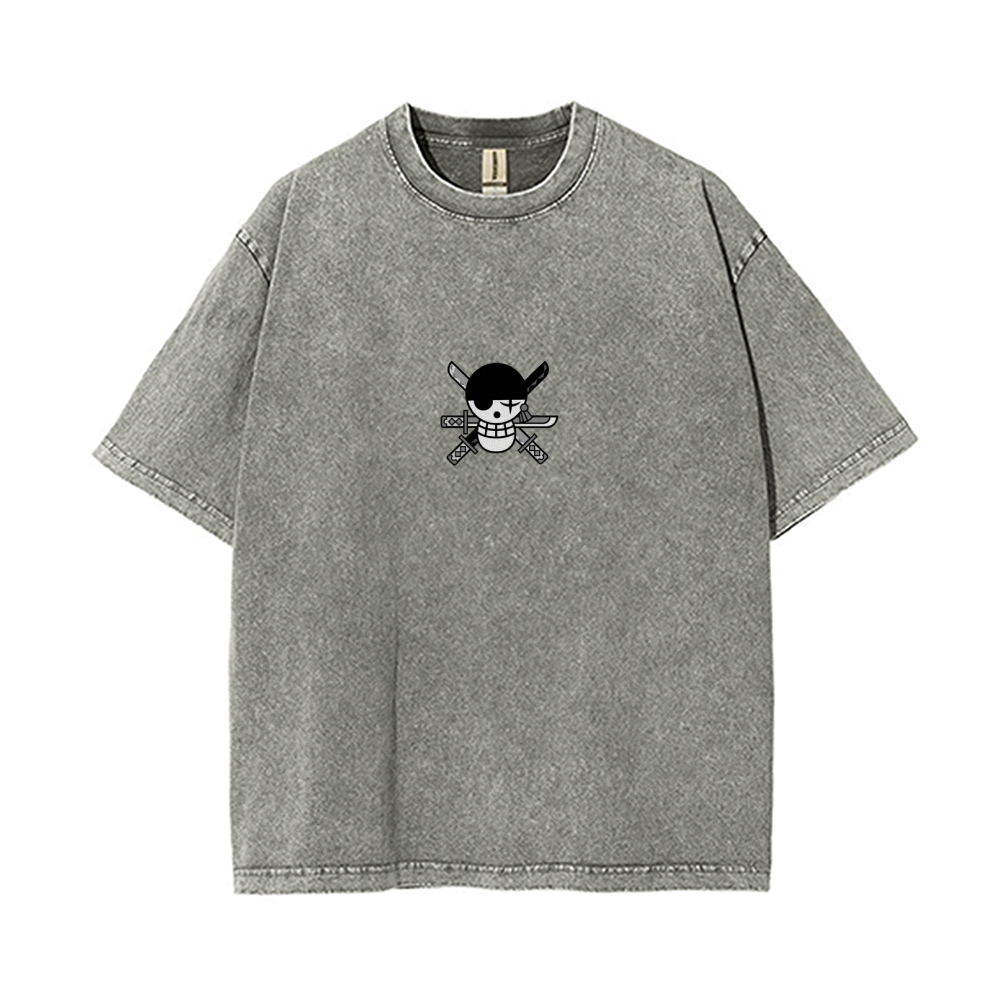 RORONOA ZORO Vintage Oversized T-Shirt | ONE PIECE-Teegamechanger