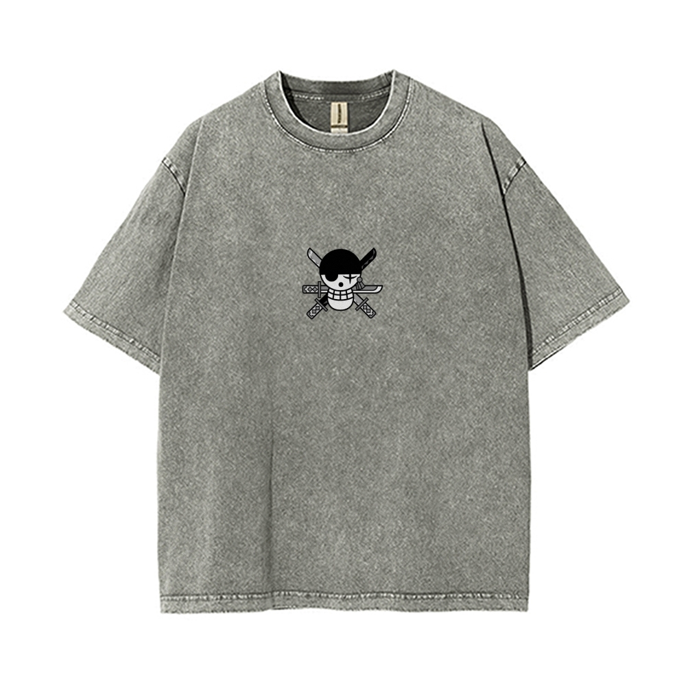 RORONOA ZORO Vintage Oversized T-Shirt | ONE PIECE-Teegamechanger