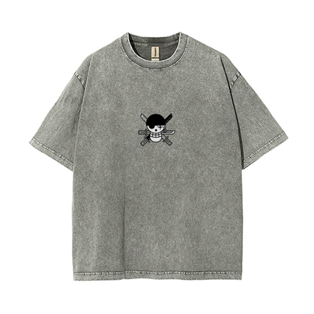 RORONOA ZORO Vintage Oversized T-Shirt | ONE PIECE-Teegamechanger