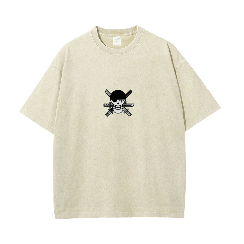 RORONOA ZORO Vintage Oversized T-Shirt | ONE PIECE-Teegamechanger