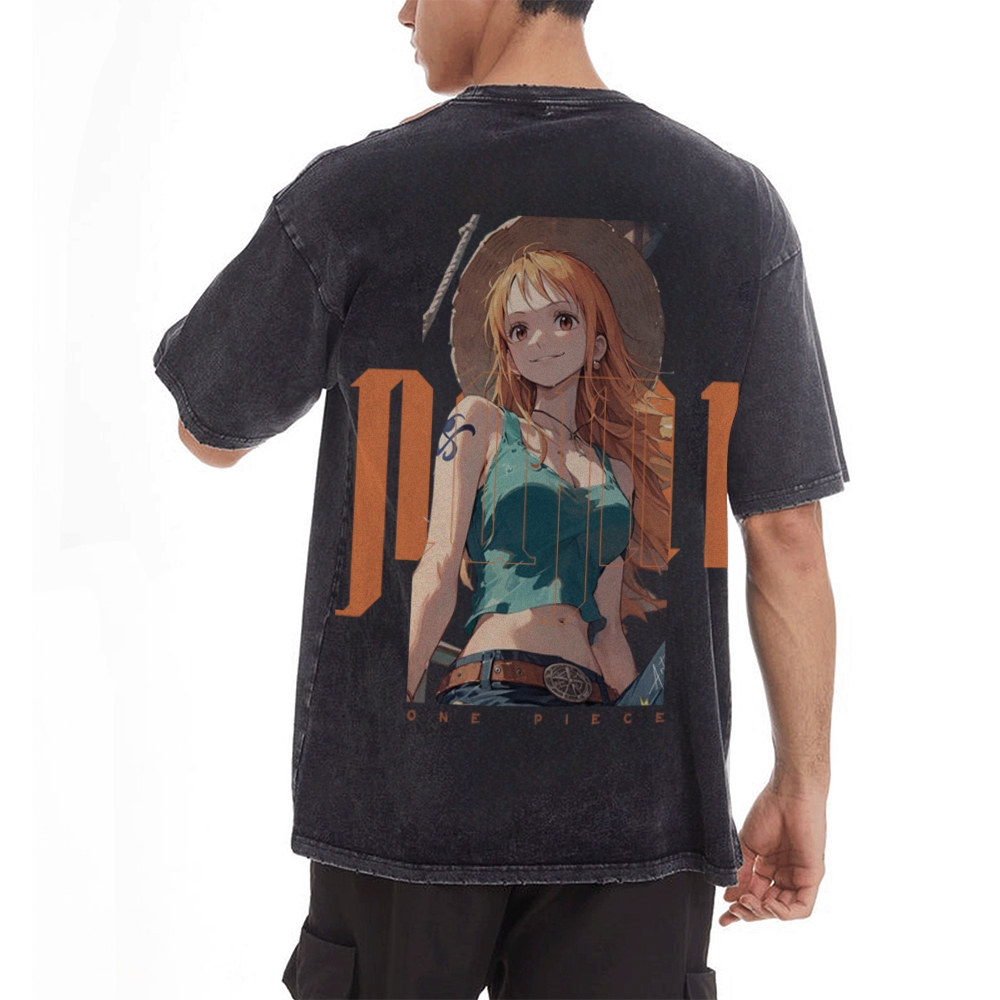 NAMI Vintage Oversized T-Shirt | ONE PIECE-Teegamechanger