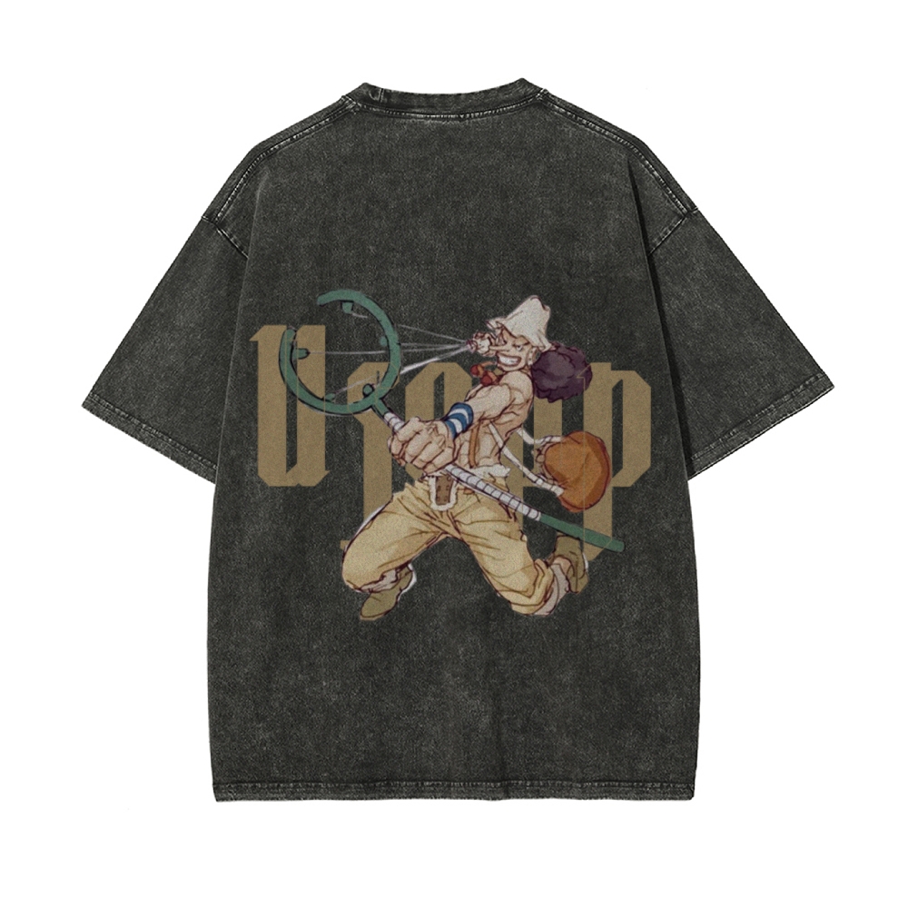 Usopp Vintage Oversized T-Shirt | ONE PIECE-Teegamechanger