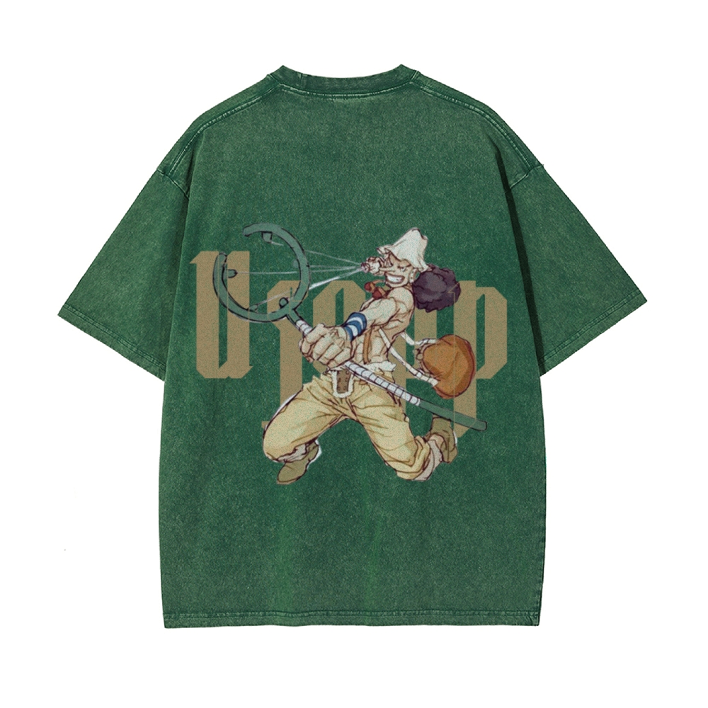 Usopp Vintage Oversized T-Shirt | ONE PIECE-Teegamechanger