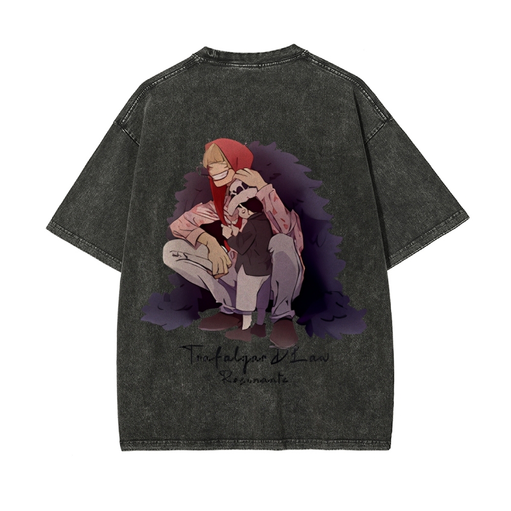 Corazon Vintage Oversized T-Shirt | One Piece-Teegamechanger