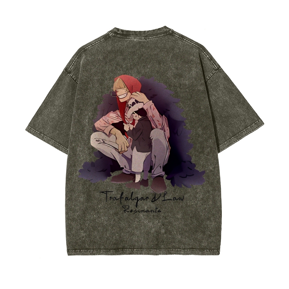 Corazon Vintage Oversized T-Shirt | One Piece-Teegamechanger