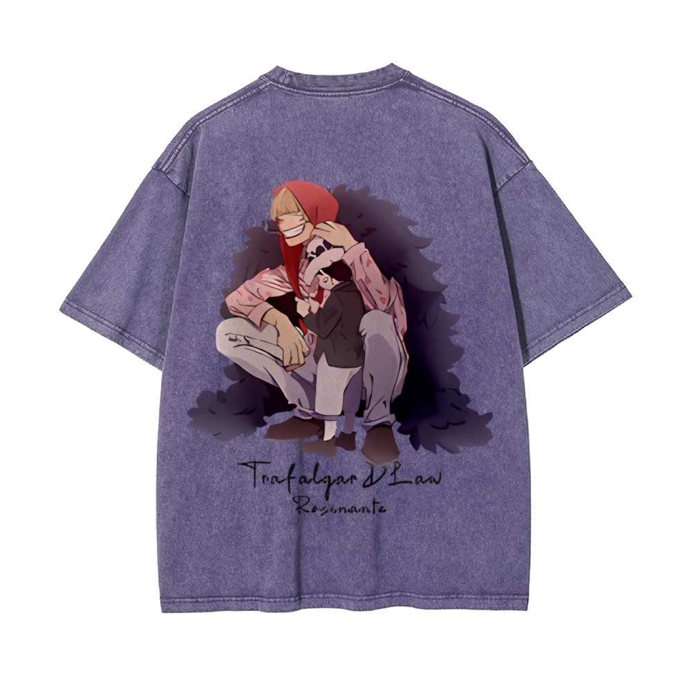 Corazon Vintage Oversized T-Shirt | One Piece-Teegamechanger