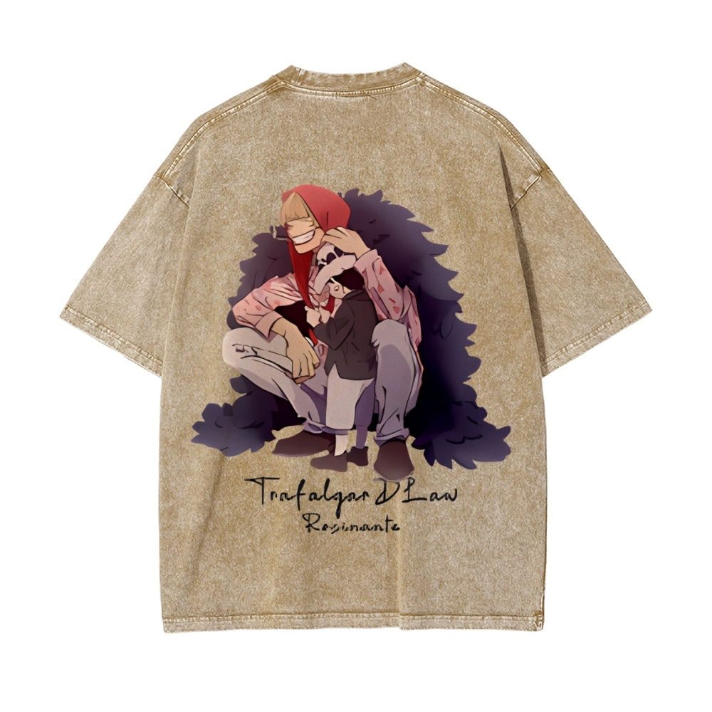 Corazon Vintage Oversized T-Shirt | One Piece-Teegamechanger
