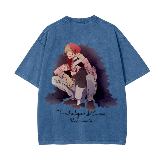 Corazon Vintage Oversized T-Shirt | One Piece-Teegamechanger