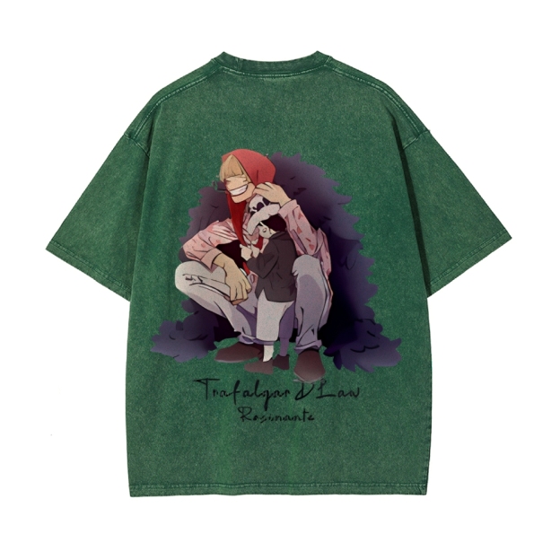 Corazon Vintage Oversized T-Shirt | One Piece-Teegamechanger