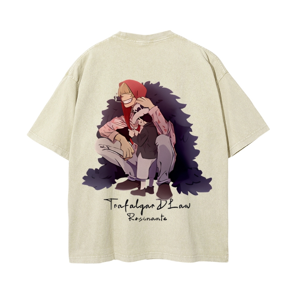 Corazon Vintage Oversized T-Shirt | One Piece-Teegamechanger