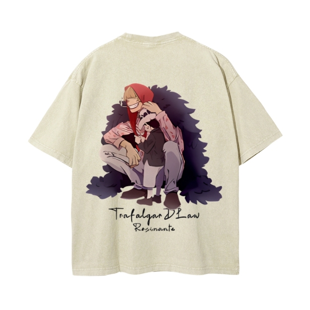 Corazon Vintage Oversized T-Shirt | One Piece-Teegamechanger