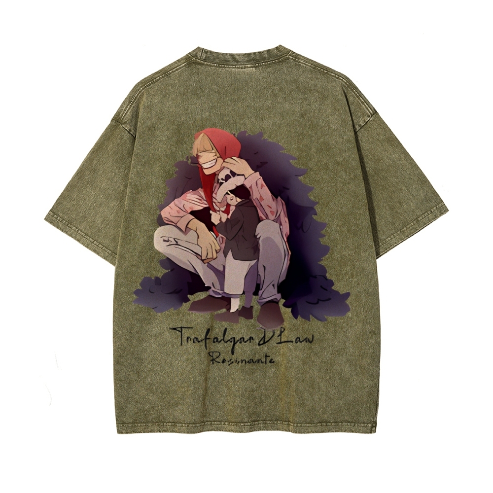 Corazon Vintage Oversized T-Shirt | One Piece-Teegamechanger