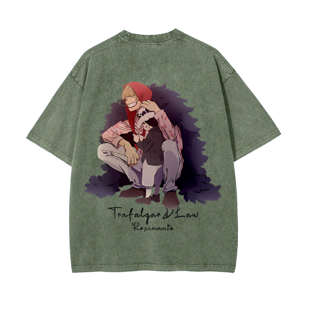 Corazon Vintage Oversized T-Shirt | One Piece-Teegamechanger