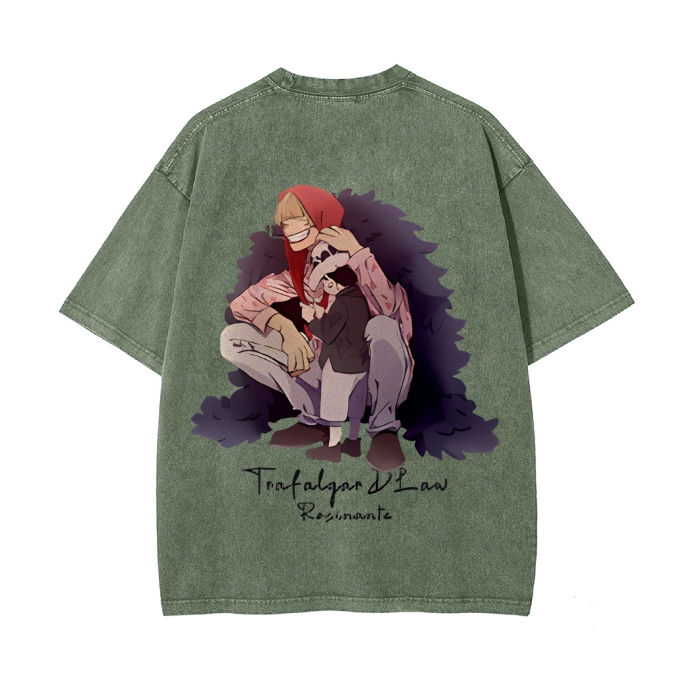 Corazon Vintage Oversized T-Shirt | One Piece-Teegamechanger