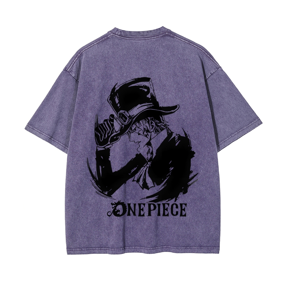 Sabo Vintage Oversized T-Shirt | One Piece-Teegamechanger