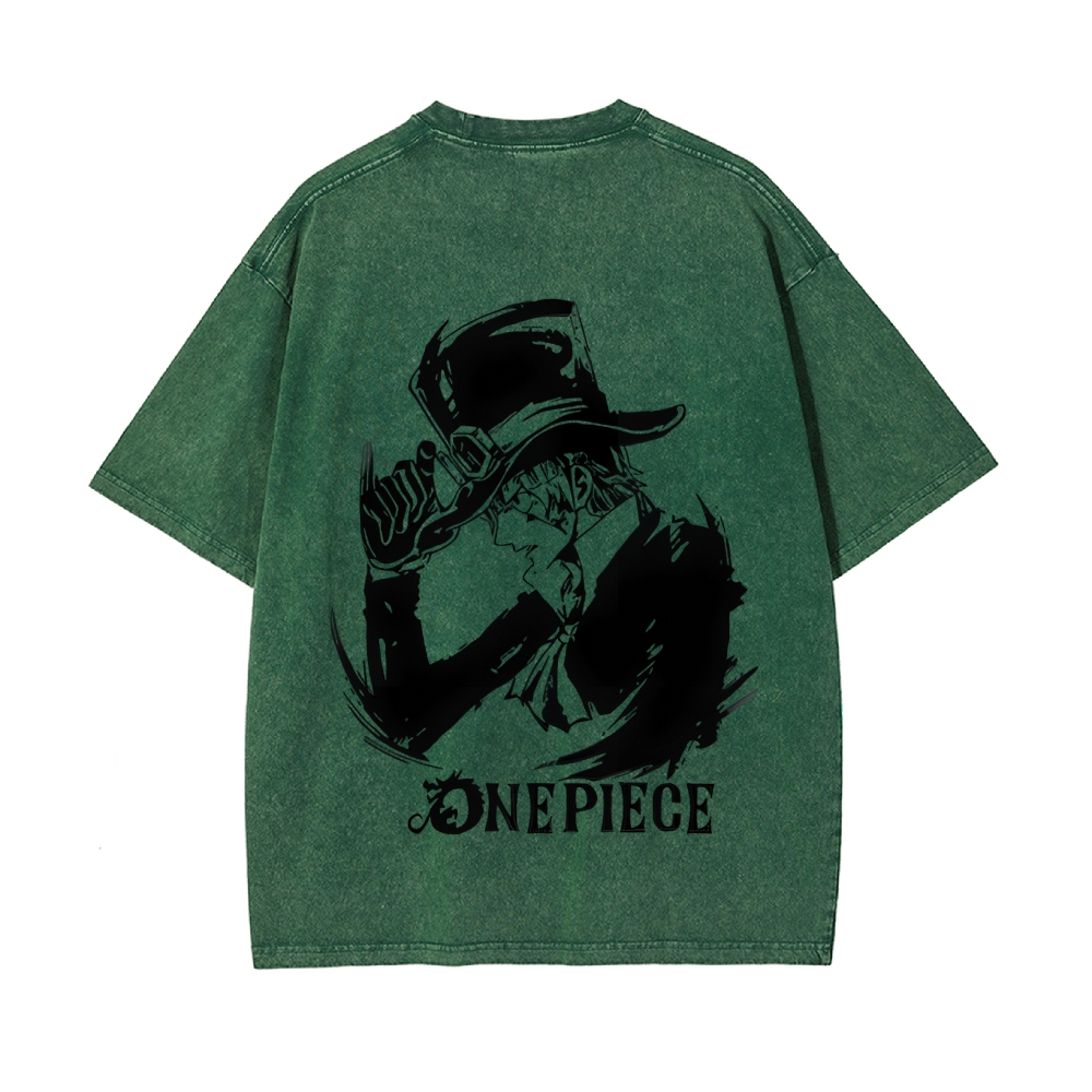 Sabo Vintage Oversized T-Shirt | One Piece-Teegamechanger