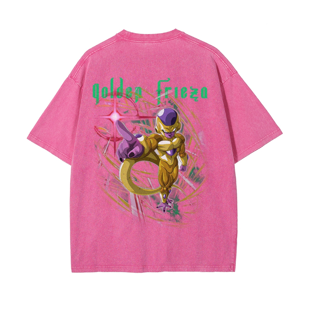 Golden Frieza Vintage Oversized T-Shirt | Dragon Ball Super-Teegamechanger