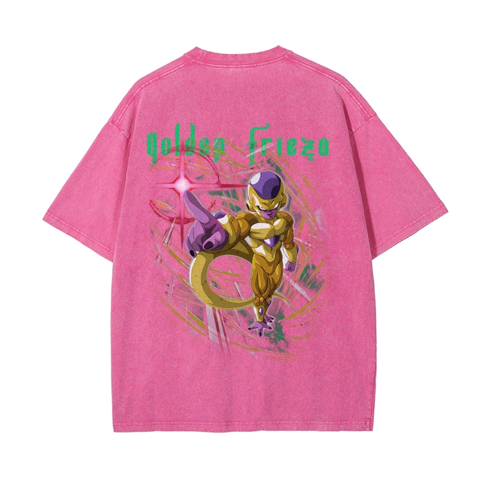 Golden Frieza Vintage Oversized T-Shirt | Dragon Ball Super-Teegamechanger
