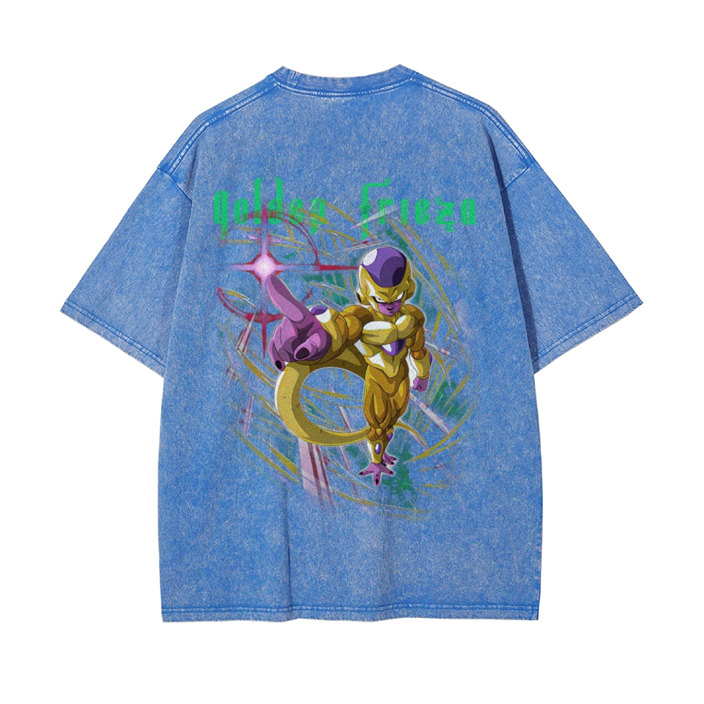 Golden Frieza Vintage Oversized T-Shirt | Dragon Ball Super-Teegamechanger