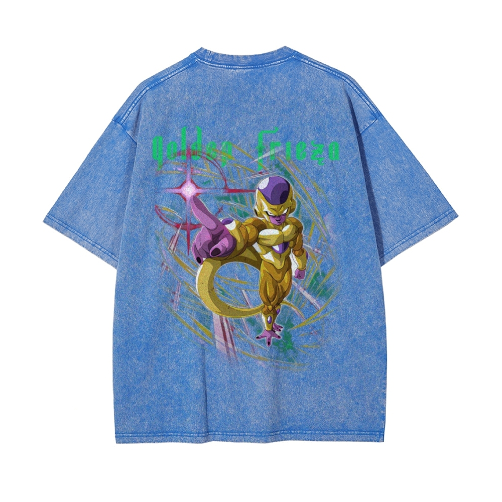 Golden Frieza Vintage Oversized T-Shirt | Dragon Ball Super-Teegamechanger