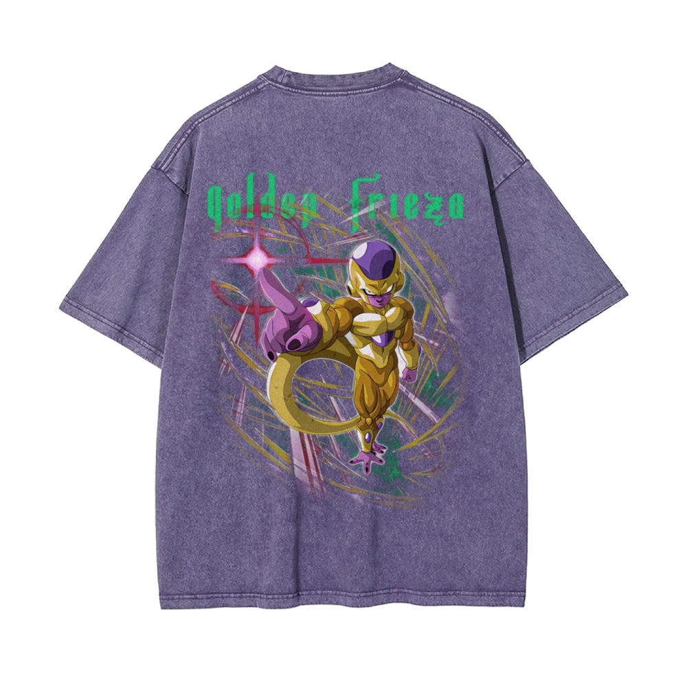 Golden Frieza Vintage Oversized T-Shirt | Dragon Ball Super-Teegamechanger