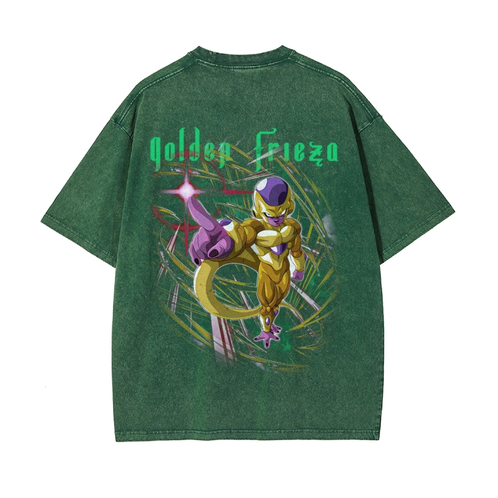 Golden Frieza Vintage Oversized T-Shirt | Dragon Ball Super-Teegamechanger