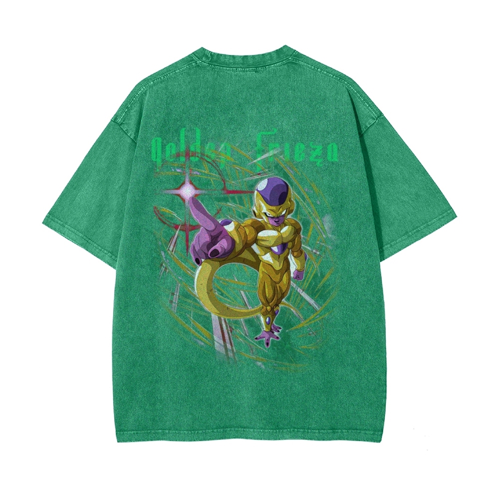 Golden Frieza Vintage Oversized T-Shirt | Dragon Ball Super-Teegamechanger