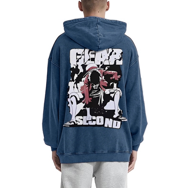 Luffy Vintage Hoodies | One Piece-Teegamechanger