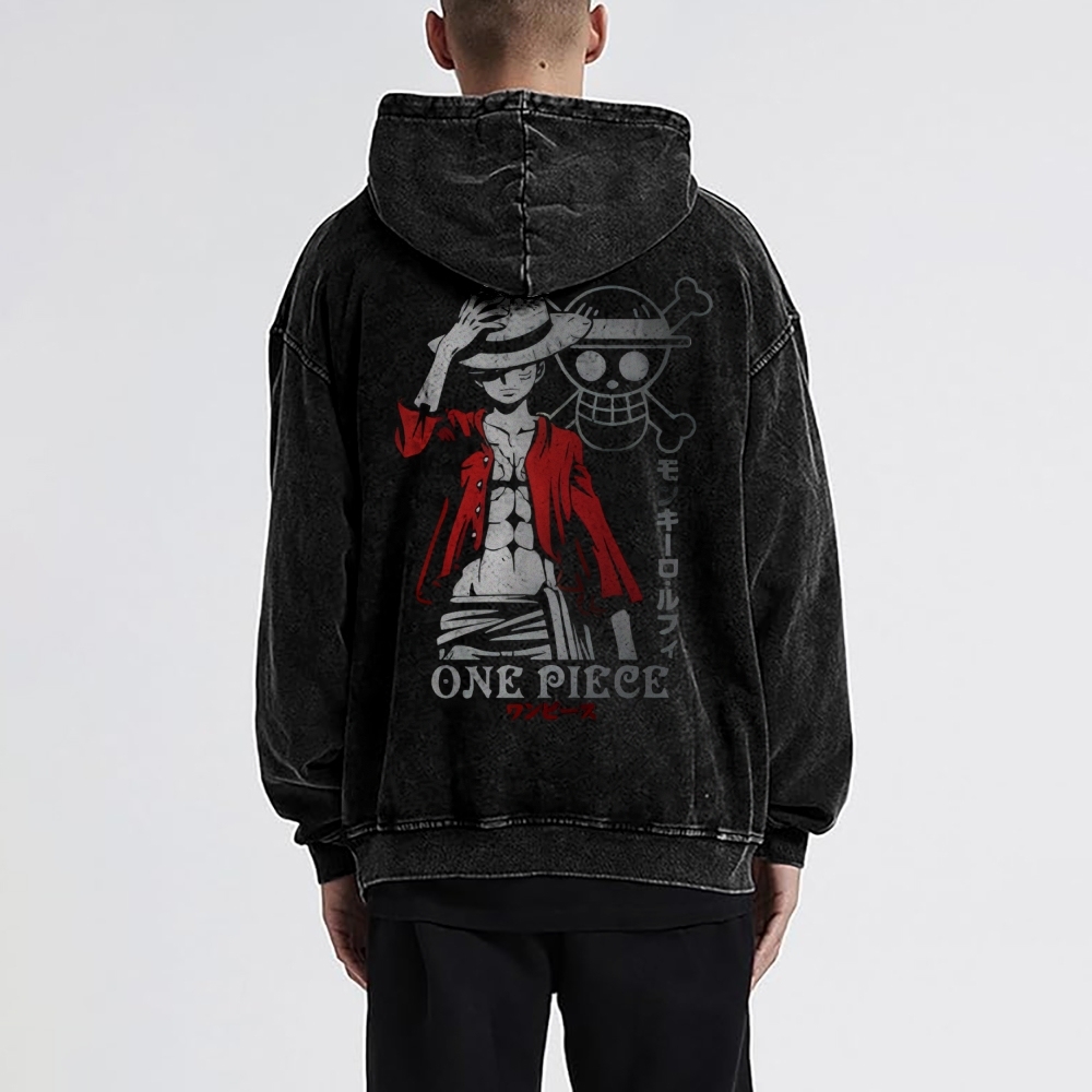Luffy Vintage Hoodies | One Piece