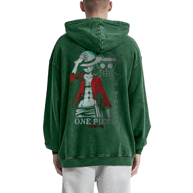Luffy Vintage Hoodies | One Piece