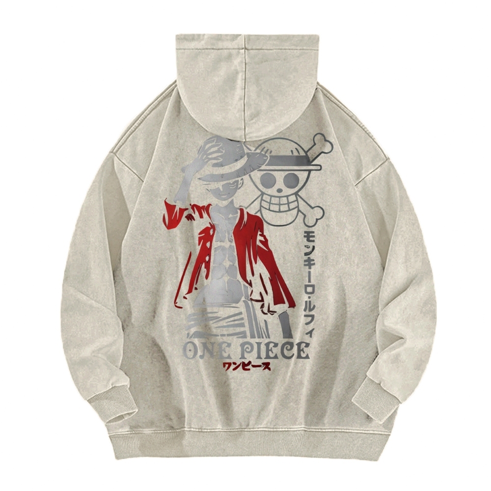 Luffy Vintage Hoodies | One Piece
