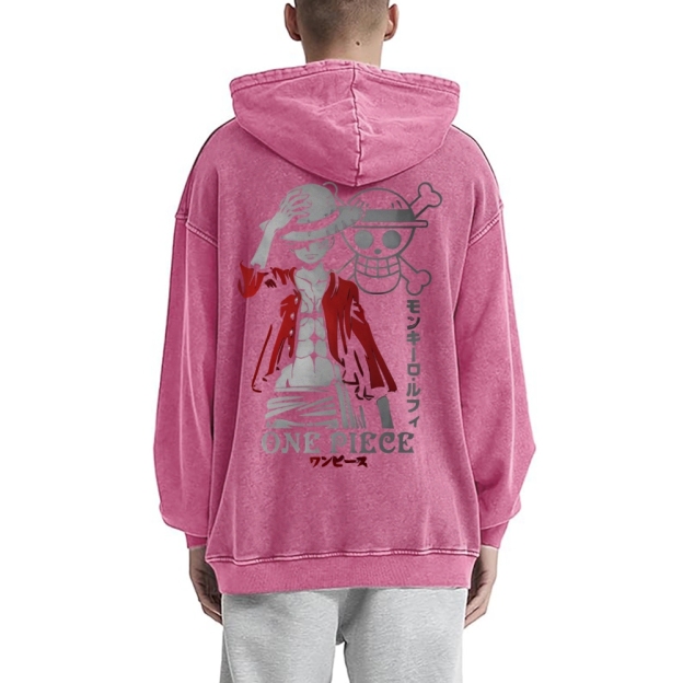 Luffy Vintage Hoodies | One Piece