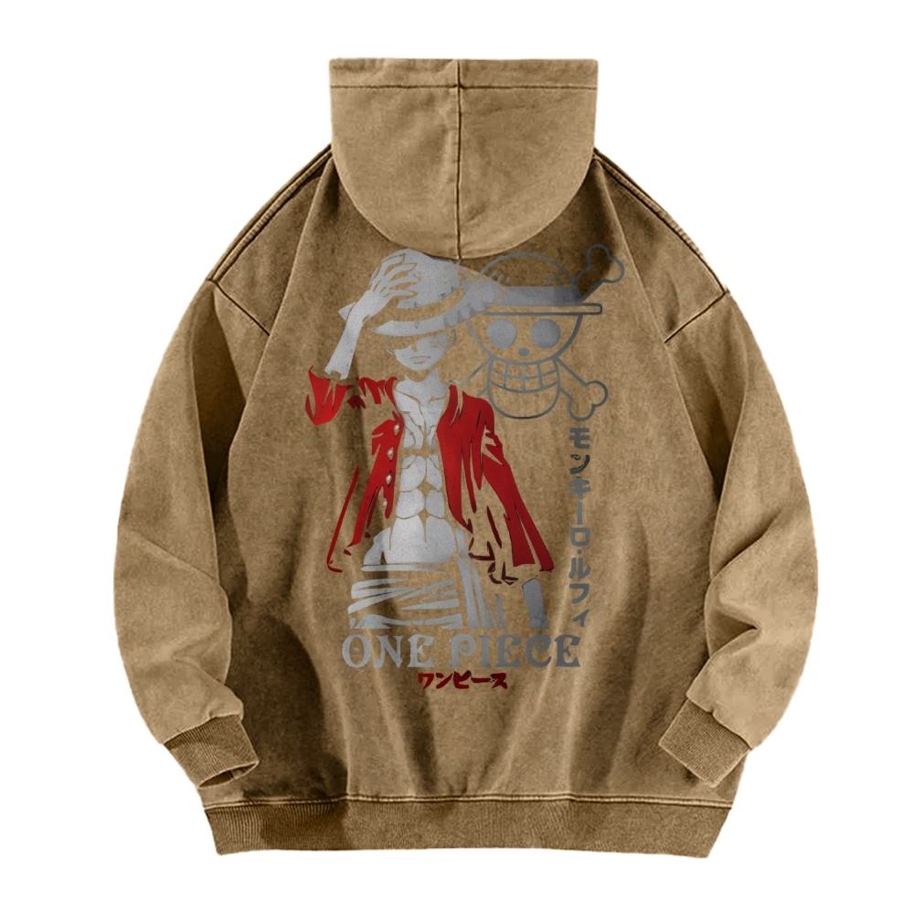 Luffy Vintage Hoodies | One Piece