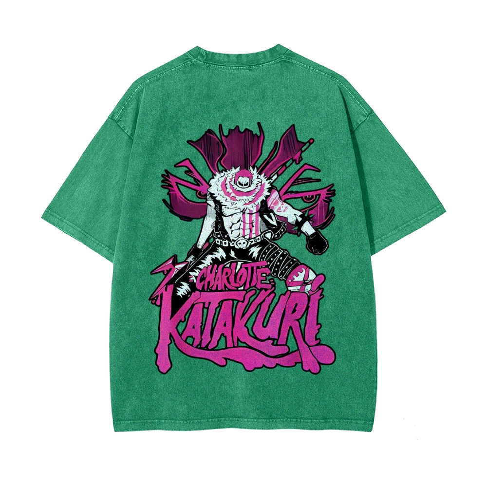 Charlotte Katakuri Vintage Oversized T-Shirt | One Piece-Teegamechanger