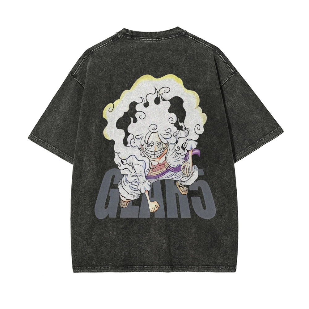 Luffy Vintage Oversized T-Shirt | One Piece