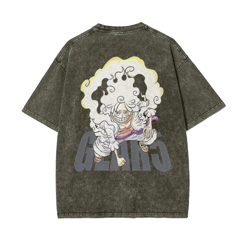 Luffy Vintage Oversized T-Shirt | One Piece