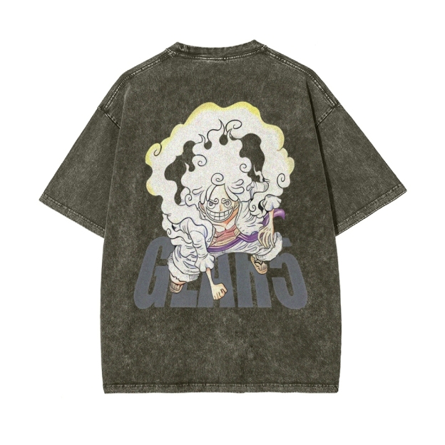 Luffy Vintage Oversized T-Shirt | One Piece