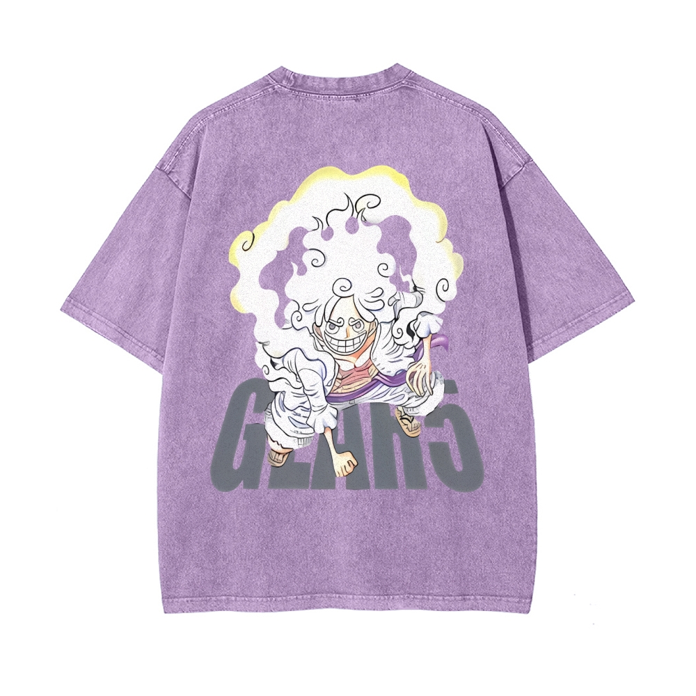 Luffy Vintage Oversized T-Shirt | One Piece
