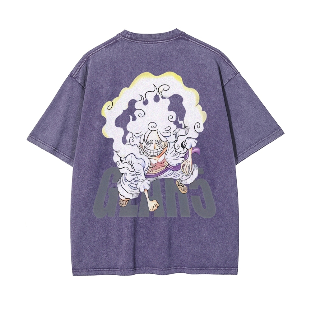 Luffy Vintage Oversized T-Shirt | One Piece